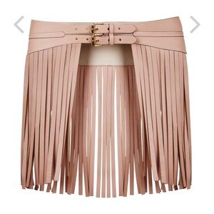 BCBG Maxazria pink contour belt size small